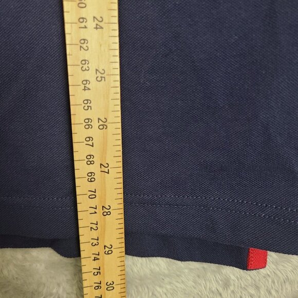 Beverly Hills Polo Club Navy Regular Fit Cotton Polo T-Shirt Size 2XL - Picture 9 of 10